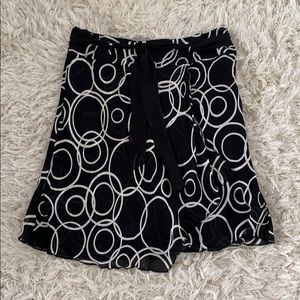 Black and White Skirt